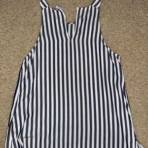 Old Navy  blue and White